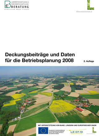 Kompendium "Deckungsbeitr&auml;ge und Daten f&uuml;r die Betriebsplanung 2008"