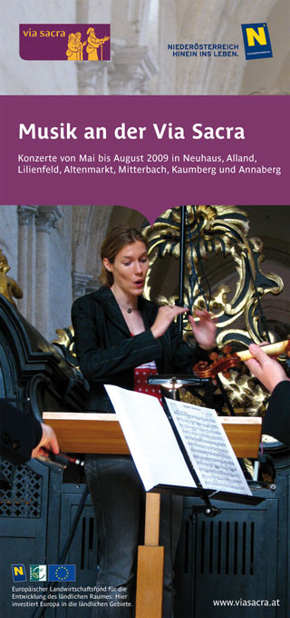 Folder "Musik an der Via Sacra"