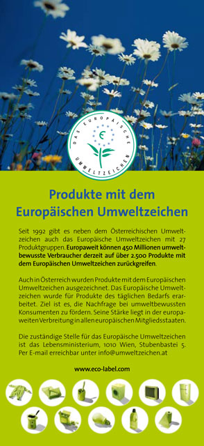 G'sund Wohnen mit dem &iuml;&iquest;&frac12;sterreichischen Umweltzeichen und Leiner